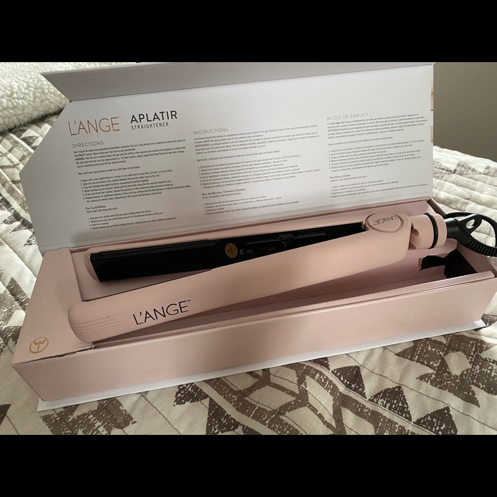 L’ange Blush Ceramic Flat Iron